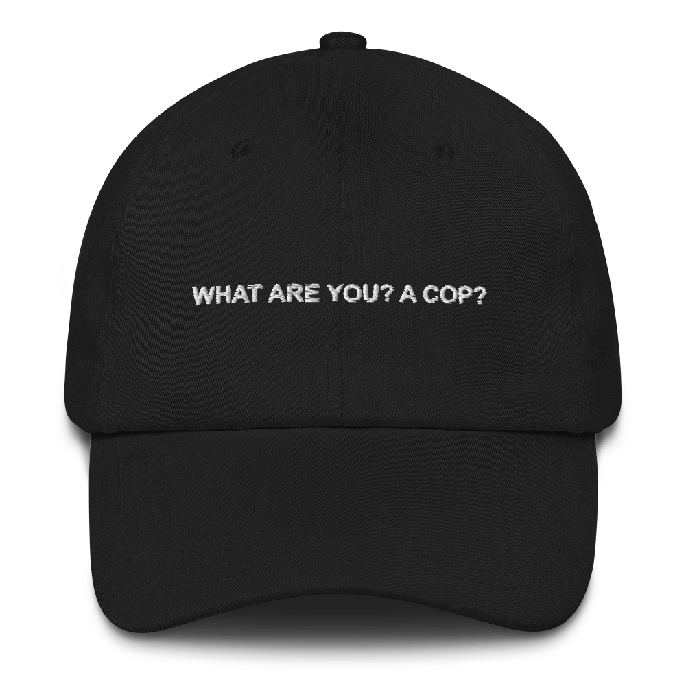 What are you? A cop? Dad Hat