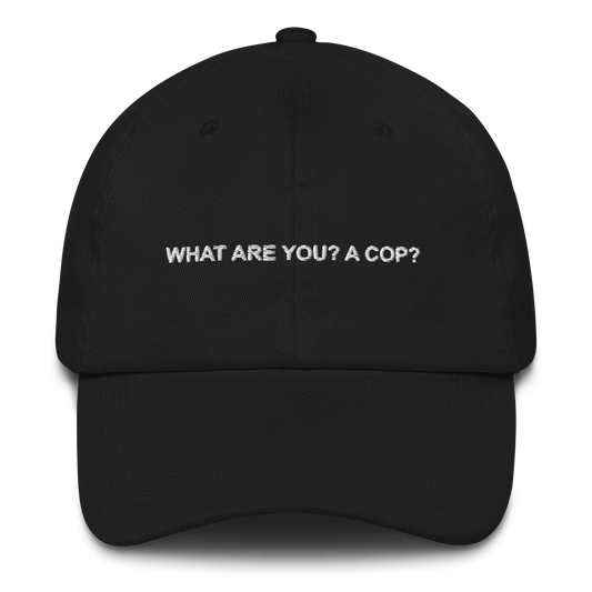 What are you? A cop? Dad Hat