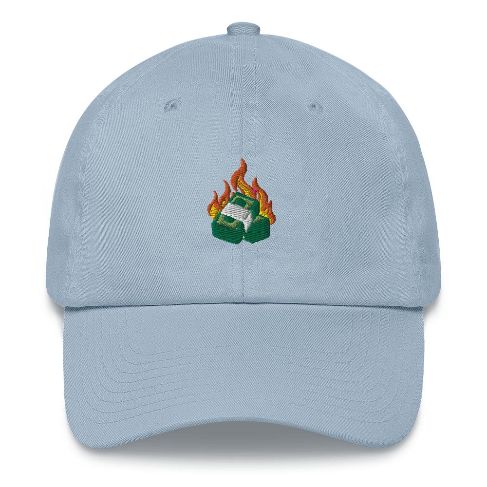 Money Burning Dad Hat