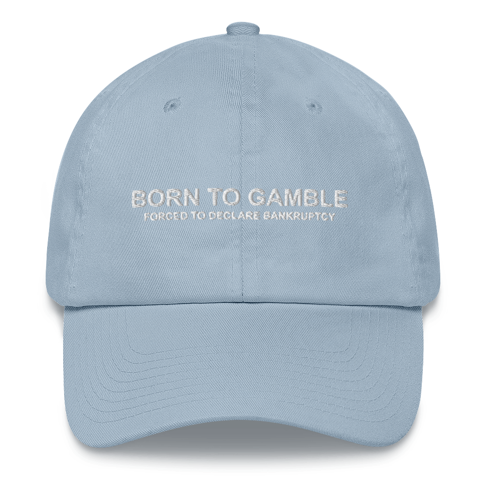 Born to Gamble Dad Hat