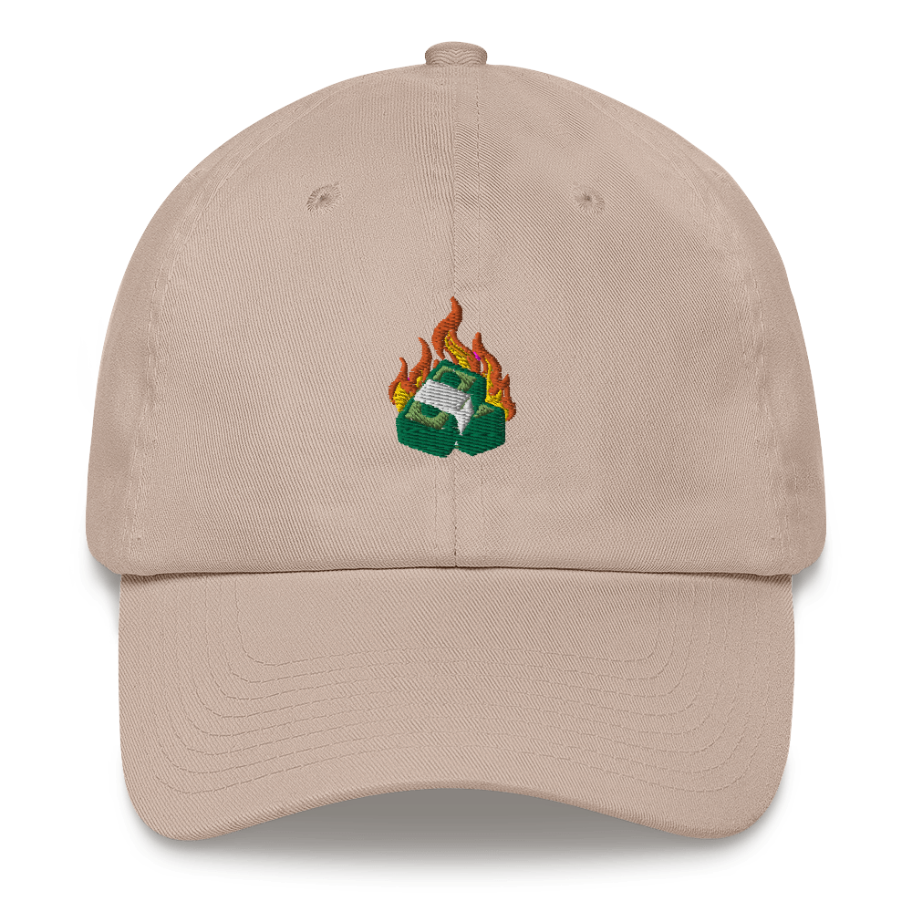 Money Burning Dad Hat