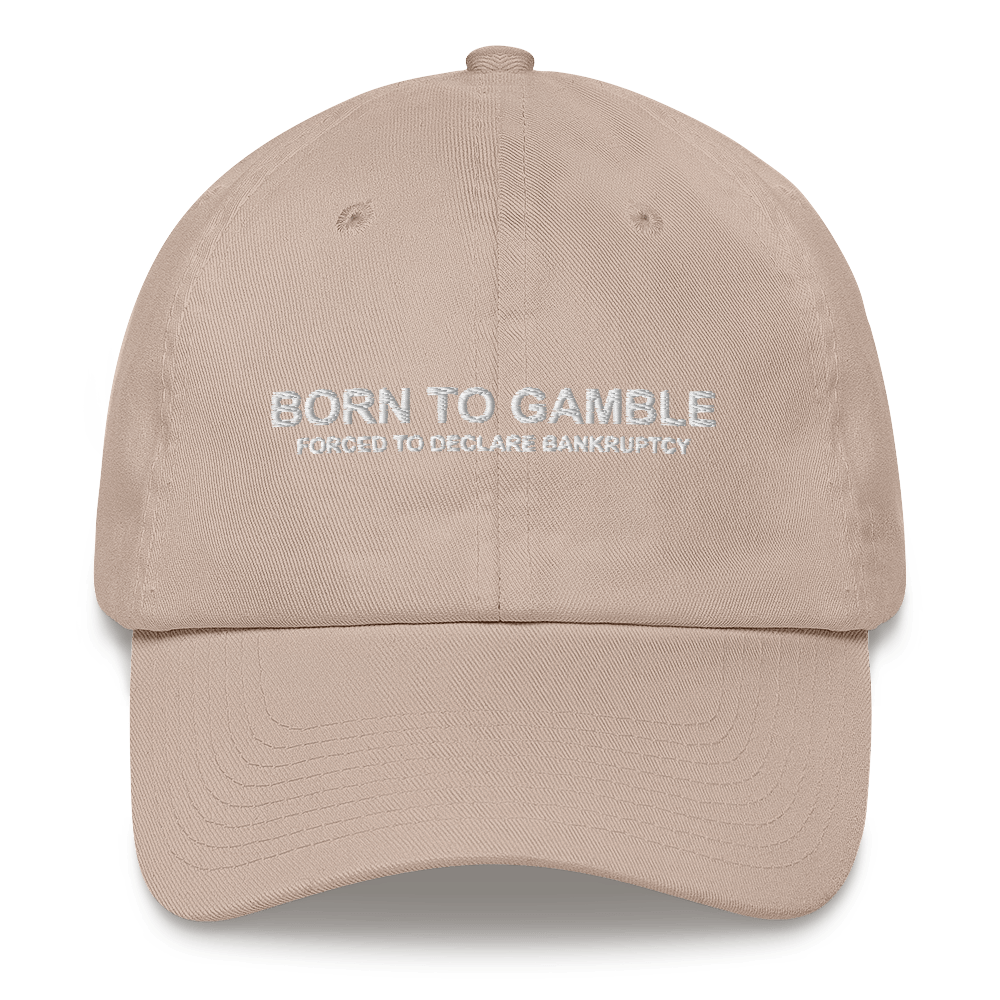 Born to Gamble Dad Hat