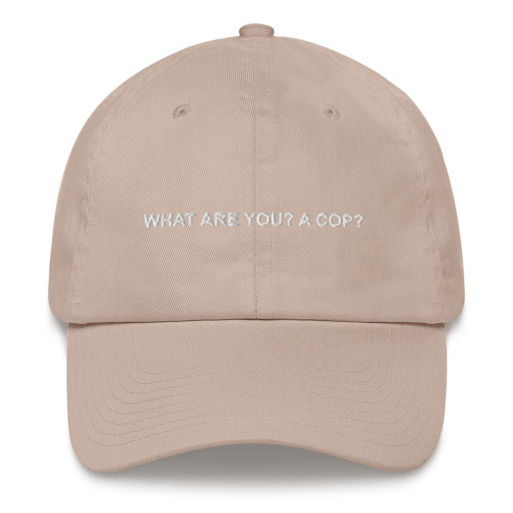 What are you? A cop? Dad Hat